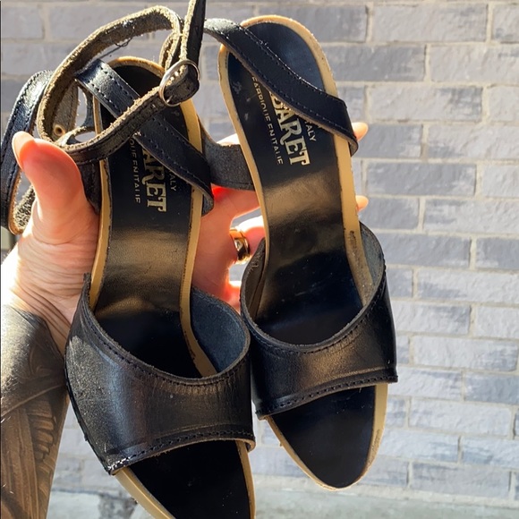 CABARET Vintage leather heels - Picture 7 of 10